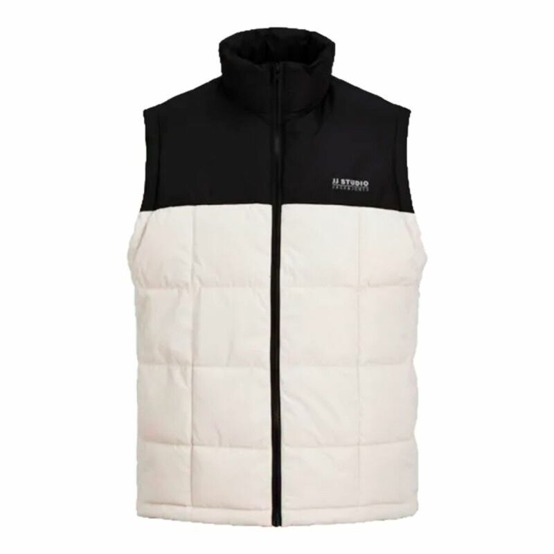 Jack & Jones|Colete de Desporto para Homem Jack & Jones Jjben Square Moonbeam Preto Jack & Jones|Colete de Desporto para Homem Jack & Jones Jjben Square Moonbeam Preto