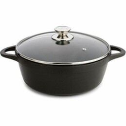 Valira|Caçarola com Tampa Valira 4141/25 Preto Ø 24 cm
