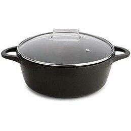 Valira|Caçarola com Tampa Valira 4141/25 Preto Ø 24 cm