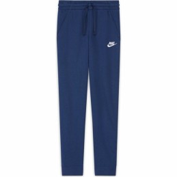 Calças de Treino Infantis Nike Sportswear Club Fleece Azul