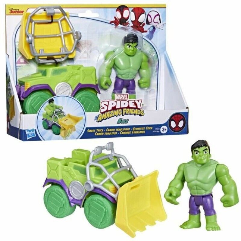 Hasbro|Playset Hasbro Spidey Hulk Wrecker Truck Set