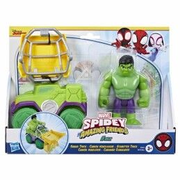 Hasbro|Playset Hasbro Spidey Hulk Wrecker Truck Set