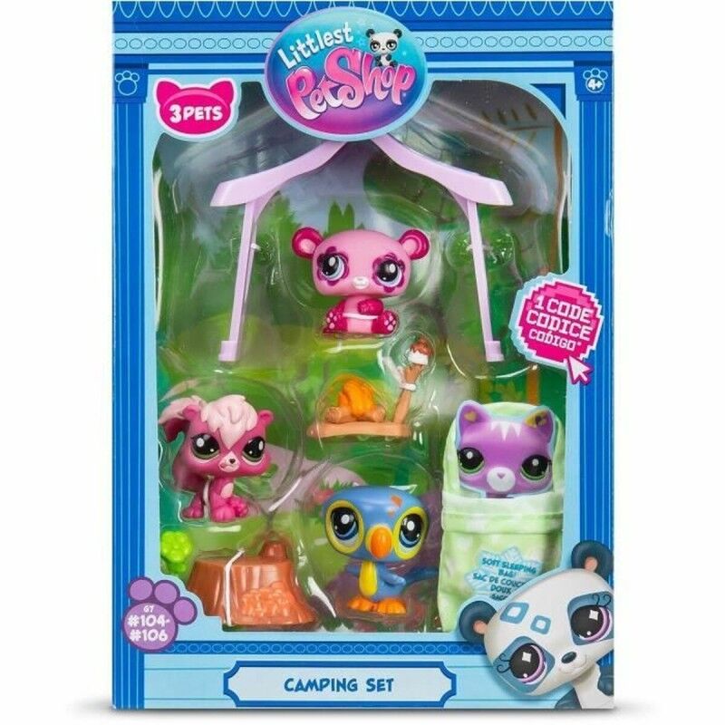 Bandai|Playset Bandai Littlest Pet Shop Camping Bandai|Playset Bandai Littlest Pet Shop Camping
