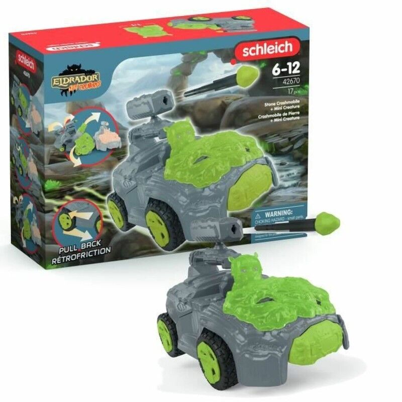 Schleich|Playset Schleich Pierre's Crashmobile 17 Peças Schleich|Playset Schleich Pierre's Crashmobile 17 Peças