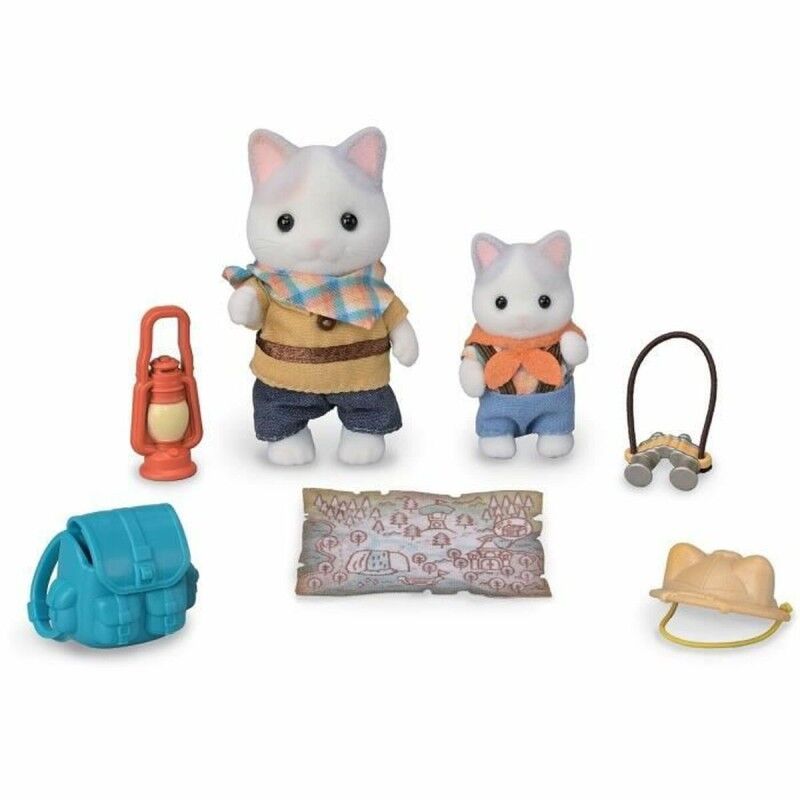 Sylvanian Families|Playset Sylvanian Families Son and Baby Cat Latte - Secret Forest Adventure Sylvanian Families|Playset Sylvanian Families Son and Baby Cat Latte - Secret Forest Adventure
