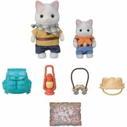 Sylvanian Families|Playset Sylvanian Families Son and Baby Cat Latte - Secret Forest Adventure