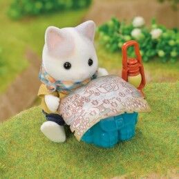 Sylvanian Families|Playset Sylvanian Families Son and Baby Cat Latte - Secret Forest Adventure