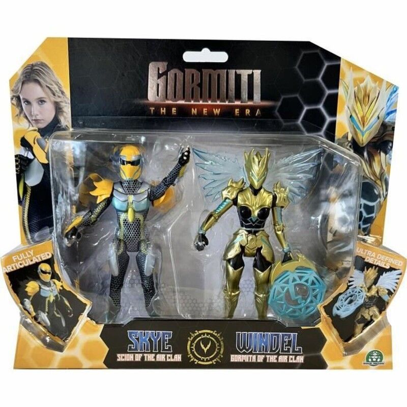 Gormiti|Playset Gormiti Scion and Gormiti associated Air - Skye and Windel 15 cm