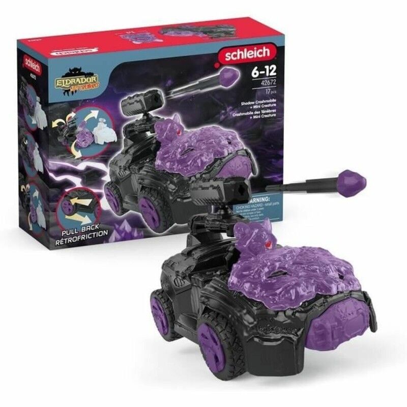 Schleich|Playset Schleich Dark Crashmobile with Mini Creature 17 Peças Schleich|Playset Schleich Dark Crashmobile with Mini Creature 17 Peças
