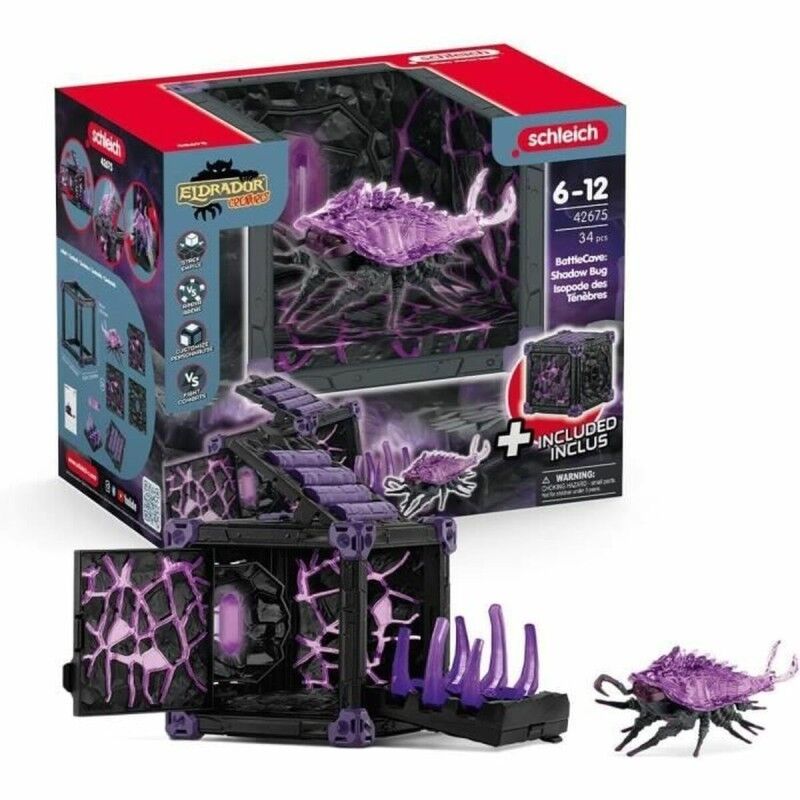 Schleich|Playset Schleich BattleCave Dark Isopod Schleich|Playset Schleich BattleCave Dark Isopod