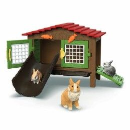 Schleich|Playset Schleich Rabbit Hutch Set