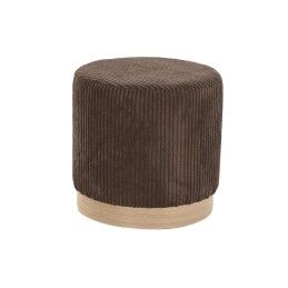 DKD Home Decor|Repousa pés DKD Home Decor Cor de Rosa Velvet Madeira MDF Glam (2 pcs)