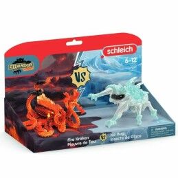 Schleich|Acessórios para Casa de Bonecas Schleich Lava Octopus vs Ice Bug Duo