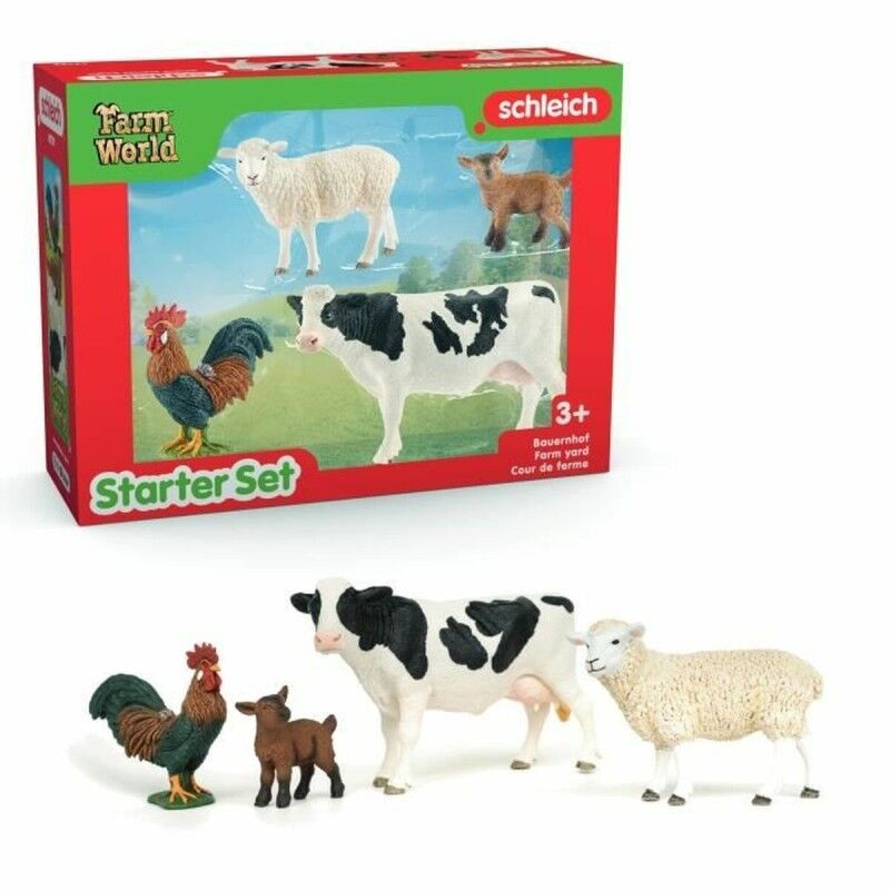 Schleich|Playset Schleich Farm World 6 Peças 4 Peças Schleich|Playset Schleich Farm World 6 Peças 4 Peças