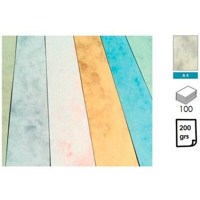 Michel|Papel Michel Cinzento 100 Folhas 210 x 297 mm Michel|Papel Michel Cinzento 100 Folhas 210 x 297 mm