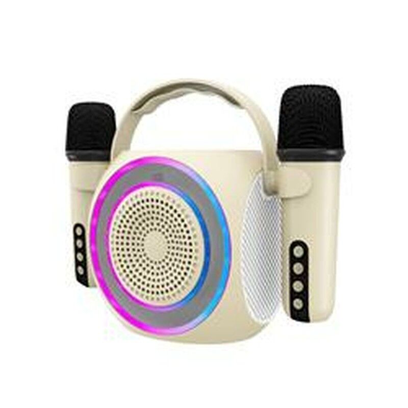Celly|Altifalante com microfone para karaoke Celly PARTYMIC2WH Branco