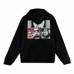 Star Wars|Polar com Capuz Unissexo Star Wars Preto