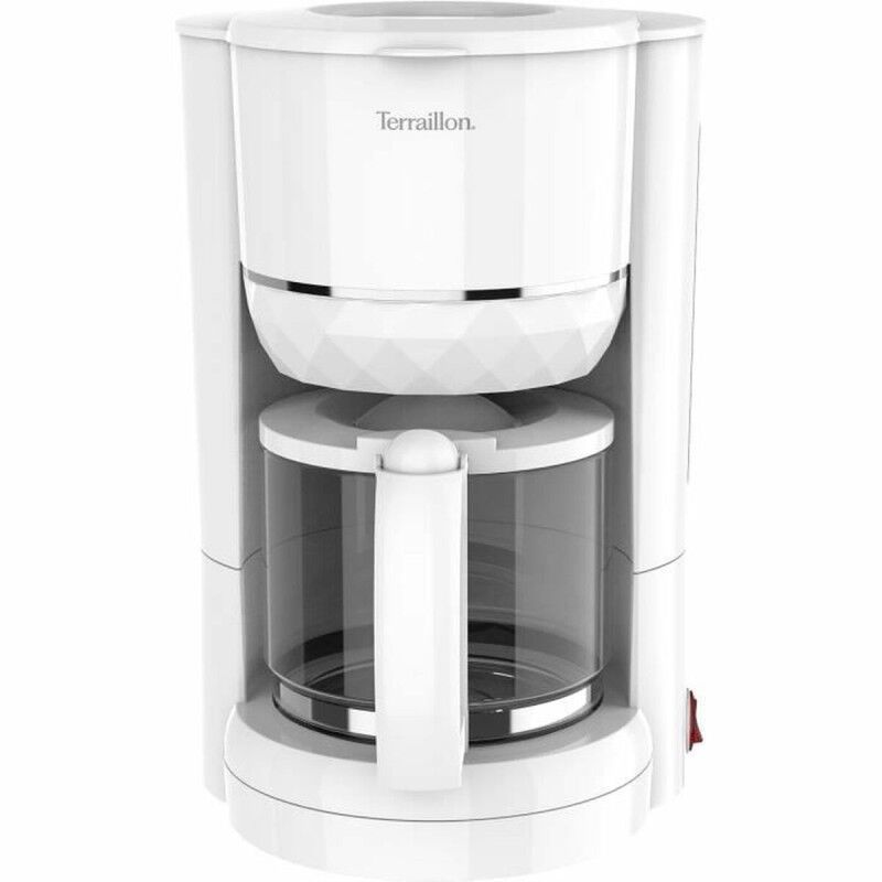 Terraillon|Cafeteira de Êmbolo Terraillon 15353 DIAMANT Branco 1,25 L Terraillon|Cafeteira de Êmbolo Terraillon 15353 DIAMANT Branco 1,25 L