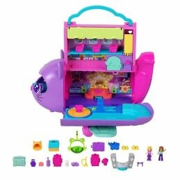 Polly Pocket|Playset Polly Pocket Transforming Kitten Airplane-Box