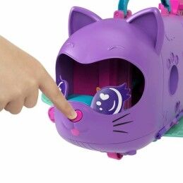Polly Pocket|Playset Polly Pocket Transforming Kitten Airplane-Box