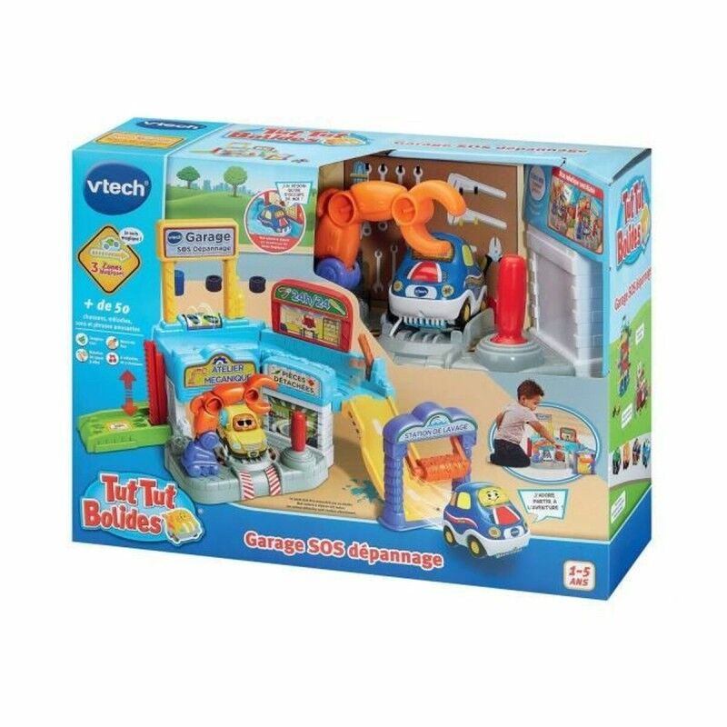 Vtech|Playset Vtech TUT TUT BOLIDES - GARAGE SOS REPAIR