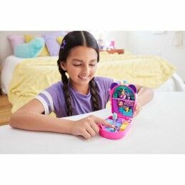 Polly Pocket|Playset Polly Pocket Panda Bubble Tea-Box with 2 mini-figures and panda HWN95