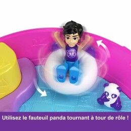 Polly Pocket|Playset Polly Pocket Panda Bubble Tea-Box with 2 mini-figures and panda HWN95
