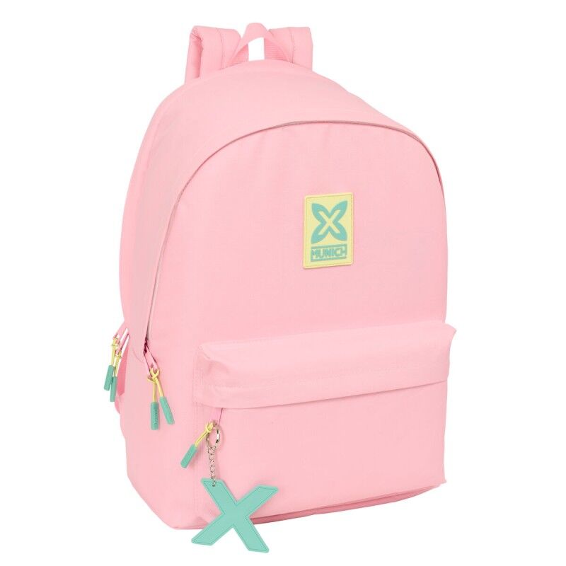 Munich|Mochila Escolar Munich +usb munich Cor de Rosa 31 x 44 x 18 cm Munich|Mochila Escolar Munich +usb munich Cor de Rosa 31 x 44 x 18 cm