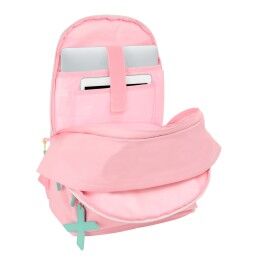 Munich|Mochila Escolar Munich +usb munich Cor de Rosa 31 x 44 x 18 cm