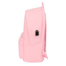 Munich|Mochila Escolar Munich +usb munich Cor de Rosa 31 x 44 x 18 cm