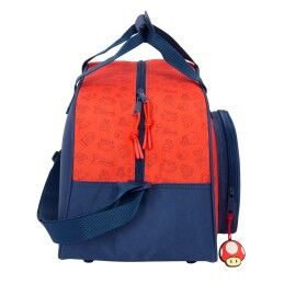 Super Mario|Saco de Desporto Super Mario Trick Vermelho Azul escuro 40 x 24 x 23 cm