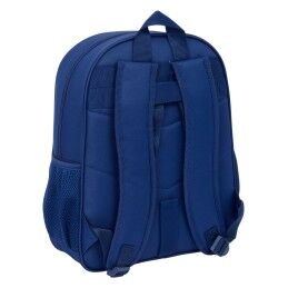 F.C. Barcelona|Mochila Escolar F.C. Barcelona Azul Marinho 32 x 38 x 12 cm