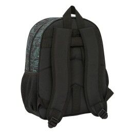 Nerf|Mochila Escolar Nerf Game Preto 32 x 38 x 12 cm
