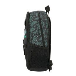 Nerf|Mochila Escolar Nerf Game Preto 31 x 44 x 17 cm
