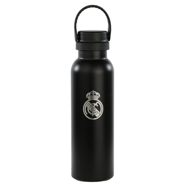 Real Madrid C.F.|Garrafa Térmica Real Madrid C.F. Azul Marinho Silicone Aço inoxidável Real Madrid C.F.|Garrafa Térmica Real Madrid C.F. Azul Marinho Silicone Aço inoxidável