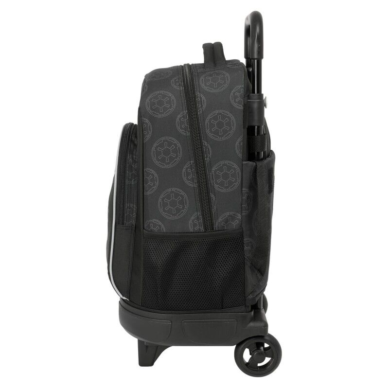 Star Wars|Mochila Escolar com Rodas Star Wars Rebellion Preto 33 x 45 x 22 cm Star Wars|Mochila Escolar com Rodas Star Wars Rebellion Preto 33 x 45 x 22 cm