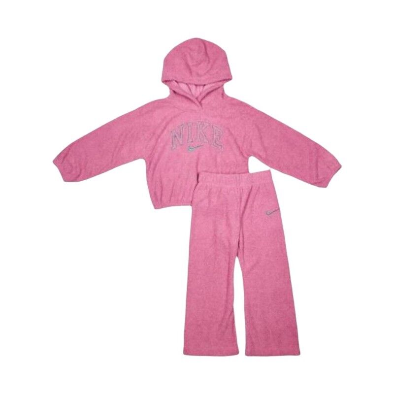 Nike|Conjunto Desportivo para Crianças Nike NKG SWOOSH SPIRIT TEDDY SET Cor de Rosa Nike|Conjunto Desportivo para Crianças Nike NKG SWOOSH SPIRIT TEDDY SET Cor de Rosa