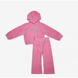 Nike|Conjunto Desportivo para Crianças Nike NKG SWOOSH SPIRIT TEDDY SET Cor de Rosa