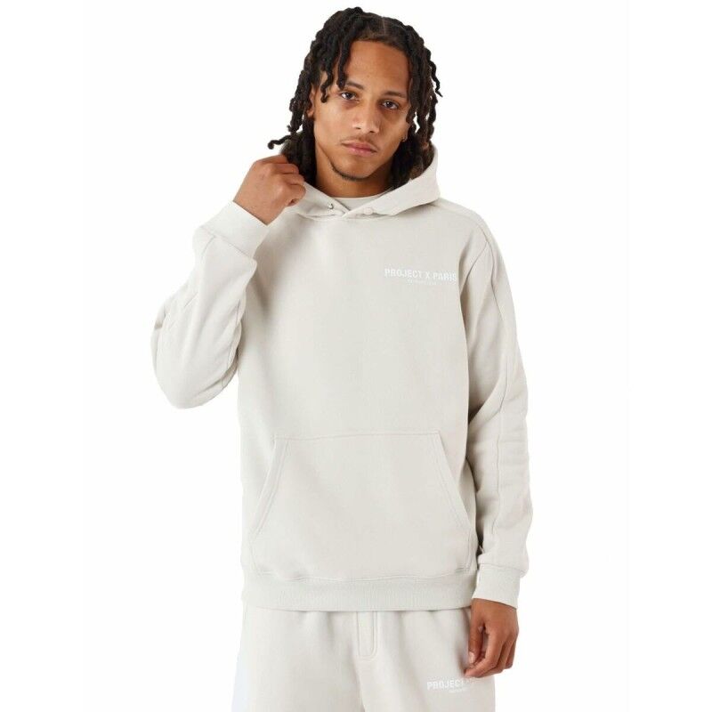 Project X Paris|Polar com Capuz Homem Project X Paris PROJECT HOODIE 2422052 GG Bege Project X Paris|Polar com Capuz Homem Project X Paris PROJECT HOODIE 2422052 GG Bege