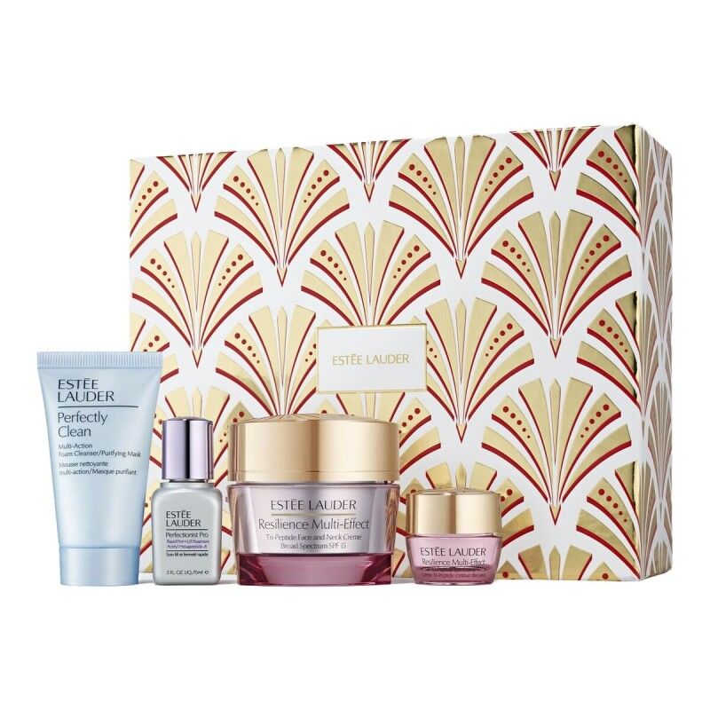 Estee Lauder|Conjunto de Cosmética Unissexo Estee Lauder RESILIENCE 4 Peças
