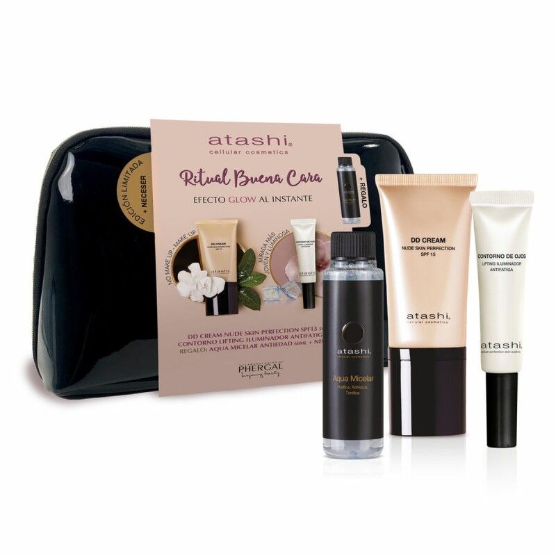 Atashi|Conjunto de Maquilhagem Atashi CELULLAR COSMETIC 4 Peças Atashi|Conjunto de Maquilhagem Atashi CELULLAR COSMETIC 4 Peças