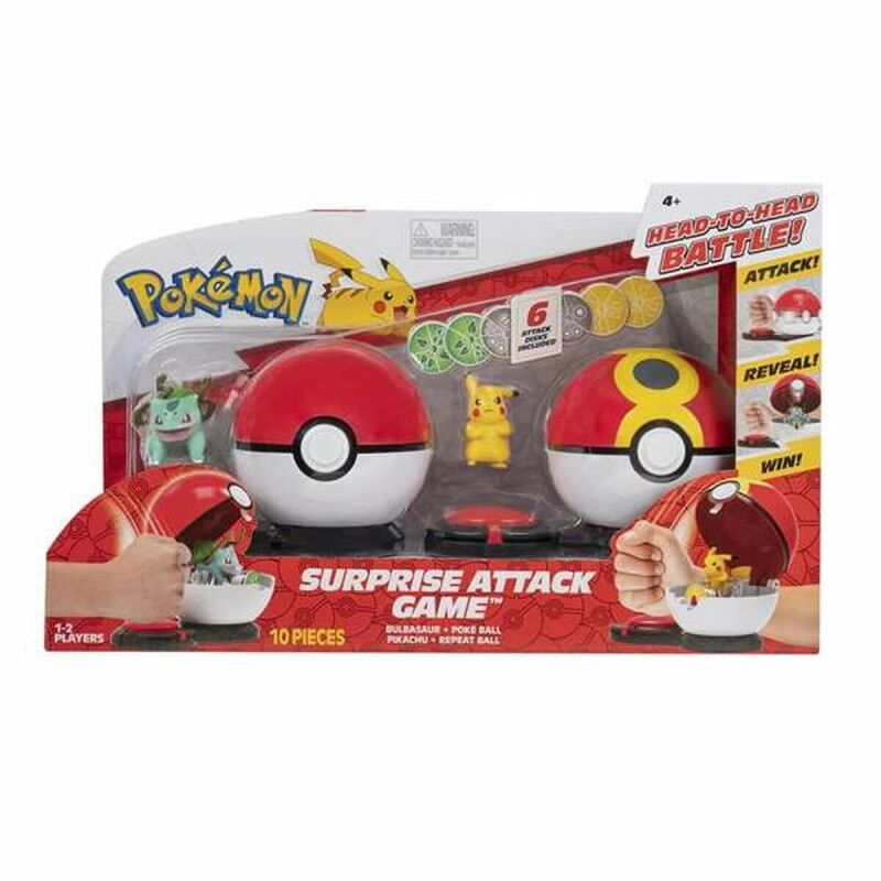 Pokémon|Playset Pokémon Surprise  Attack Game
