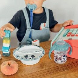 ThermoBaby|Conjunto de Louça ThermoBaby MICROWAVE MEAL SET BOWL + MICKEY SPOON