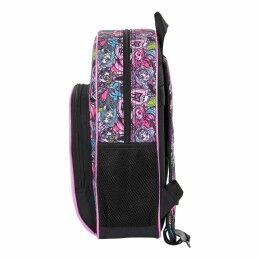 Monster High|Mochila Escolar Monster High Drama Multicolor 28 x 34 x 10 cm