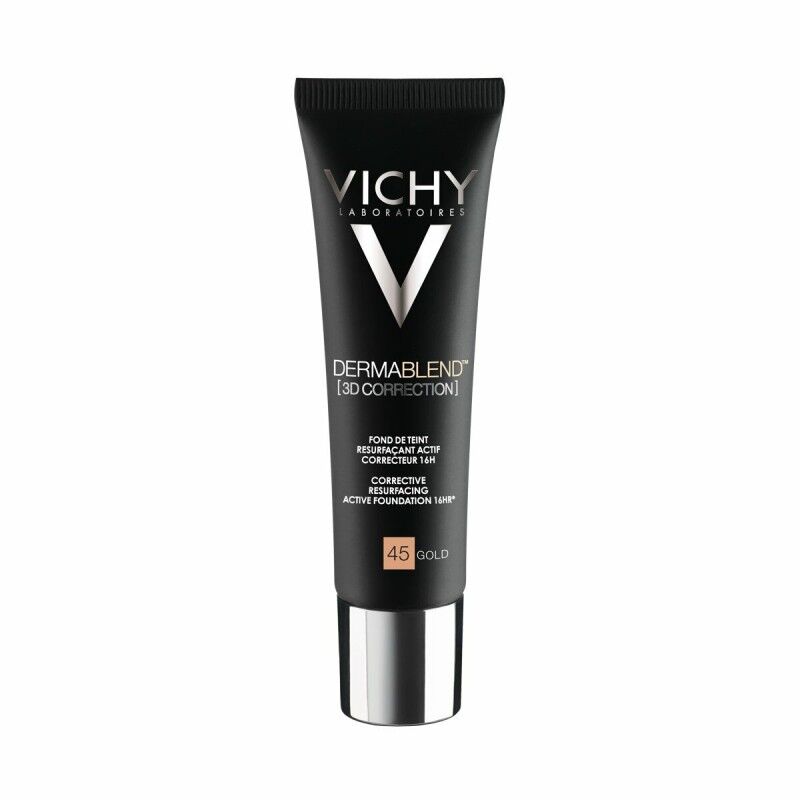 Vichy|Base de Maquilhagem Fluida Vichy Dermablend D Correction 45-gold Nº 45-gold (30 ml) Vichy|Base de Maquilhagem Fluida Vichy Dermablend D Correction 45-gold Nº 45-gold (30 ml)