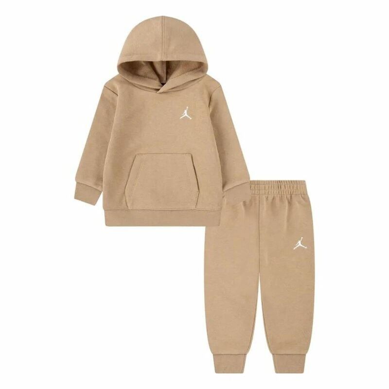 Jordan|Conjunto de Desporto para Bebé Jordan Brooklyn Fleece Po Set Castanho 2 Peças Jordan|Conjunto de Desporto para Bebé Jordan Brooklyn Fleece Po Set Castanho 2 Peças