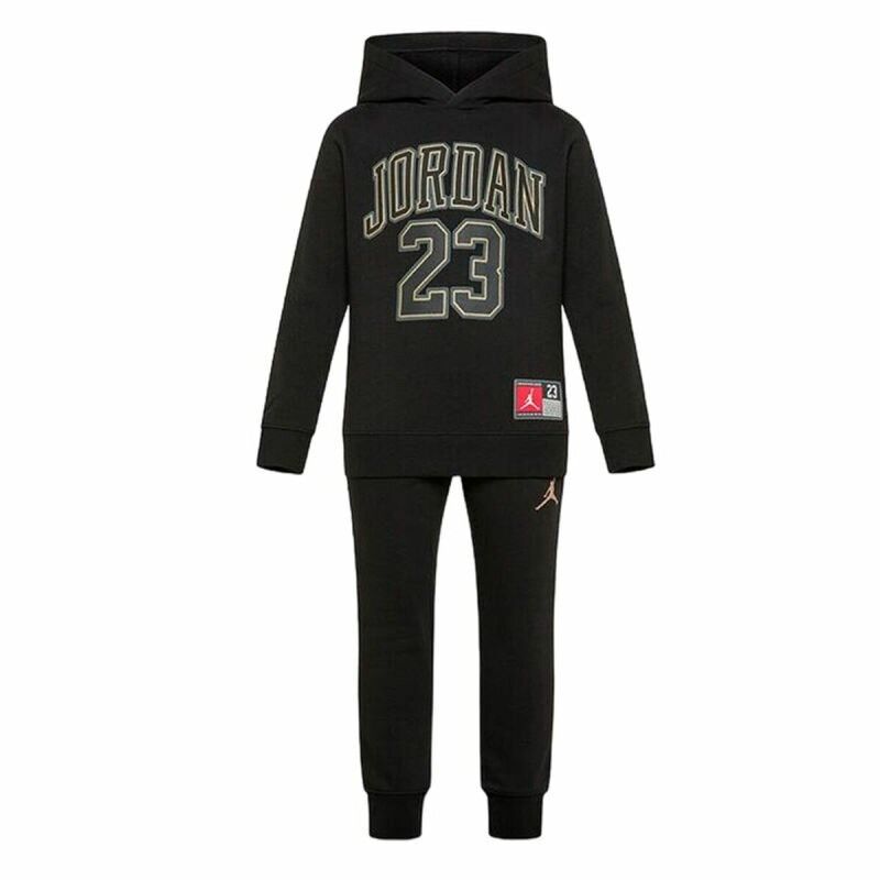 Jordan|Conjunto de Desporto para Bebé Jordan Pack Po Set Preto 2 Peças Jordan|Conjunto de Desporto para Bebé Jordan Pack Po Set Preto 2 Peças