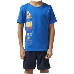 Reebok|Conjunto Desportivo para Crianças Reebok BK4380 Azul
