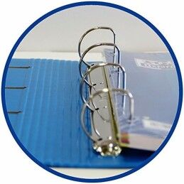 Oxford|Pasta com argolas Oxford EUROPEANBINDER Multicolor A4+ (10 Unidades)