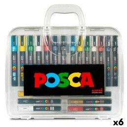 POSCA|Marcador POSCA PC-8K Verde (6 Unidades)